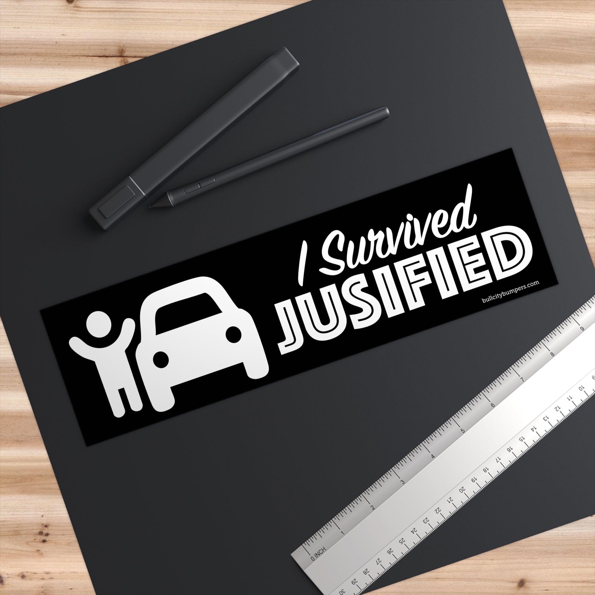 Stickers - I survived JUSIFIED