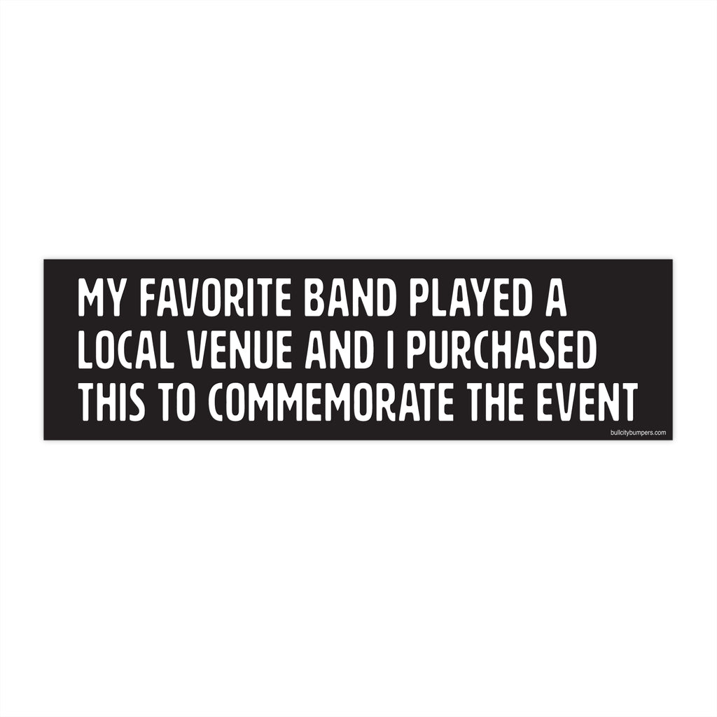 Stickers -  Favorite Band