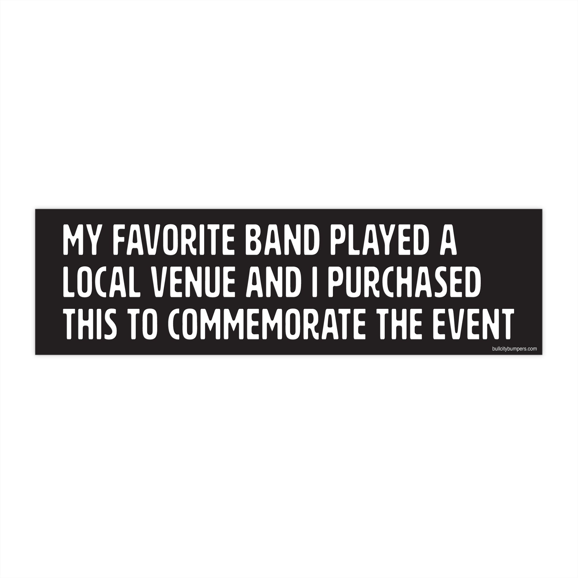 Stickers -  Favorite Band