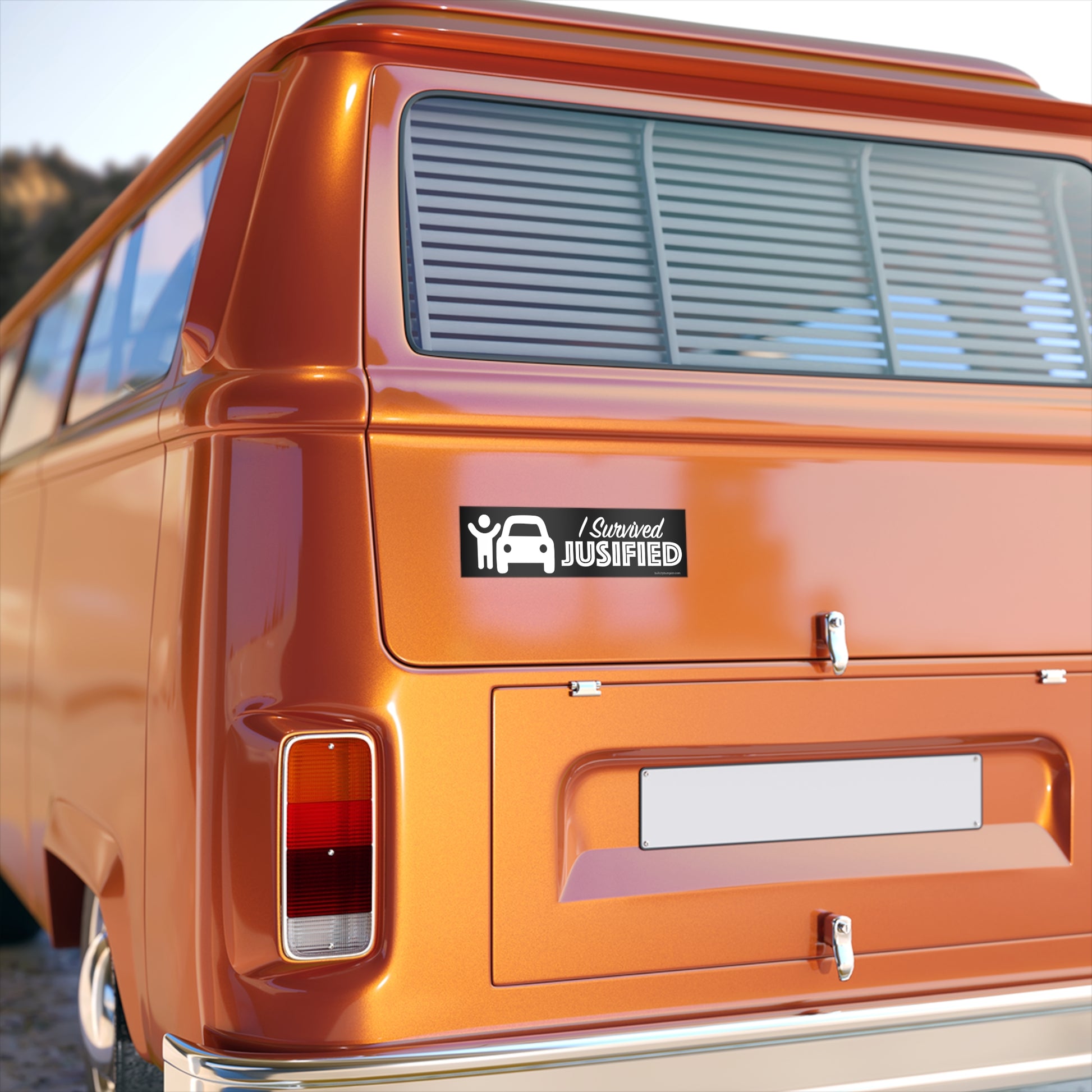 Stickers - I survived JUSIFIED
