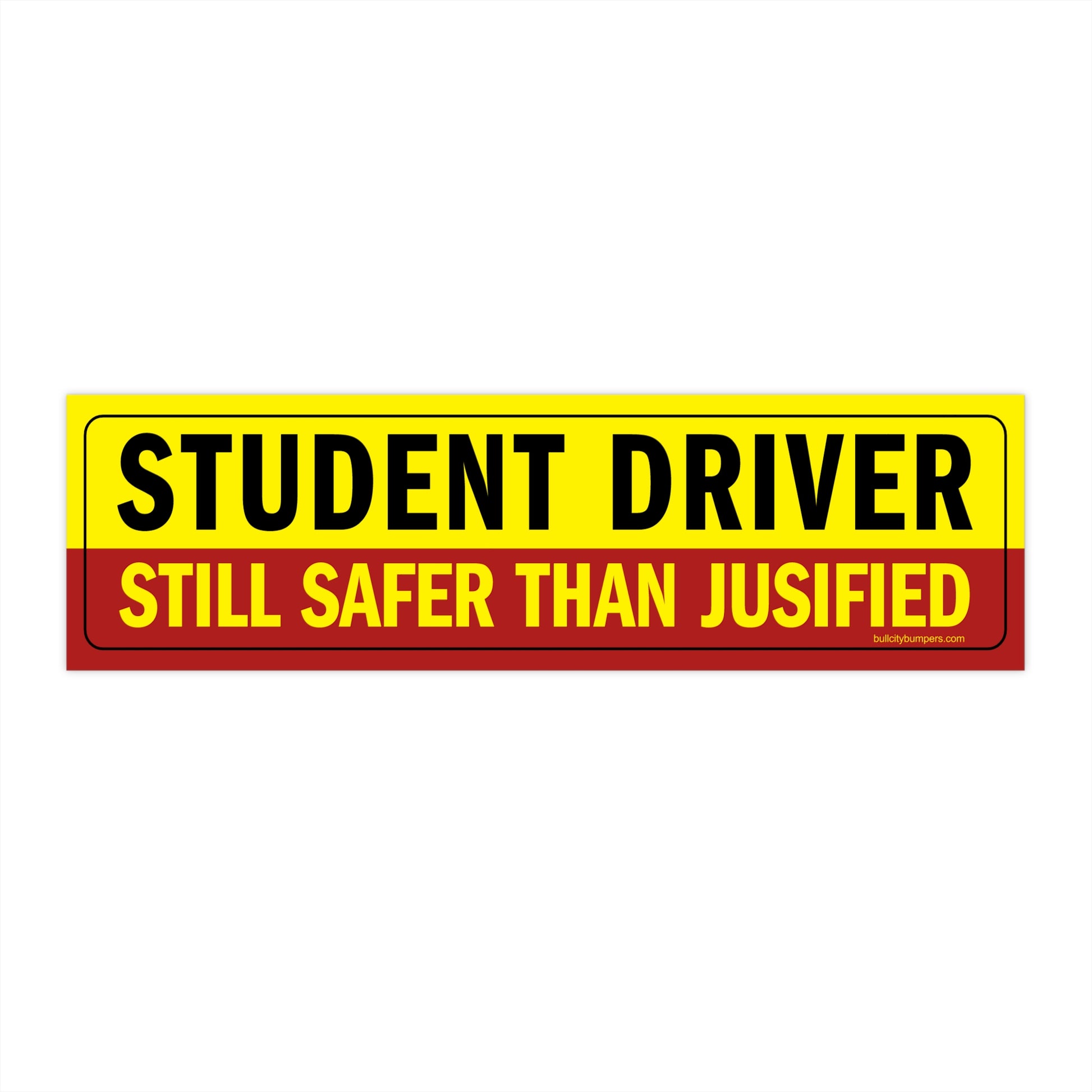 Stickers - Student Driver JUSIFIED