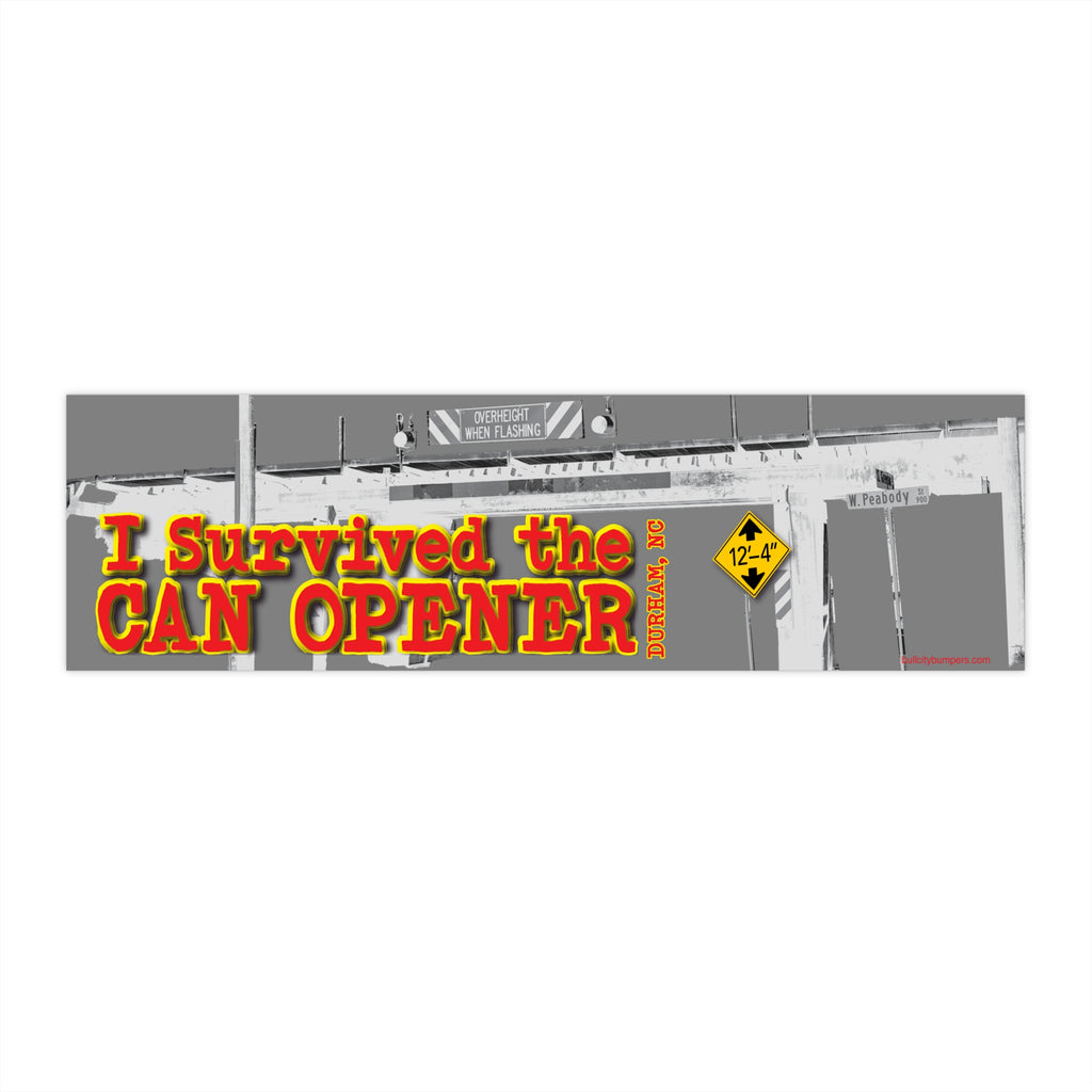 Stickers -  I Survived the Can Opener Horror