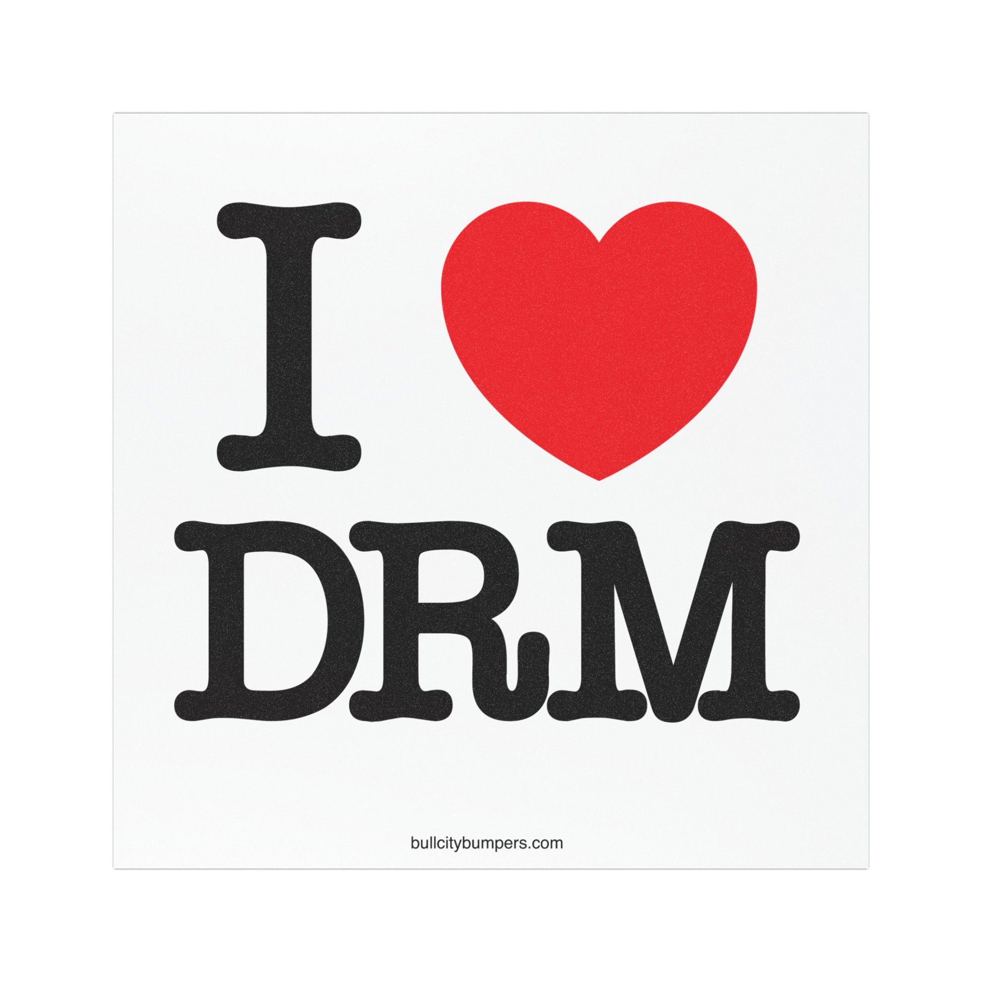 Magnets - I heart DRM