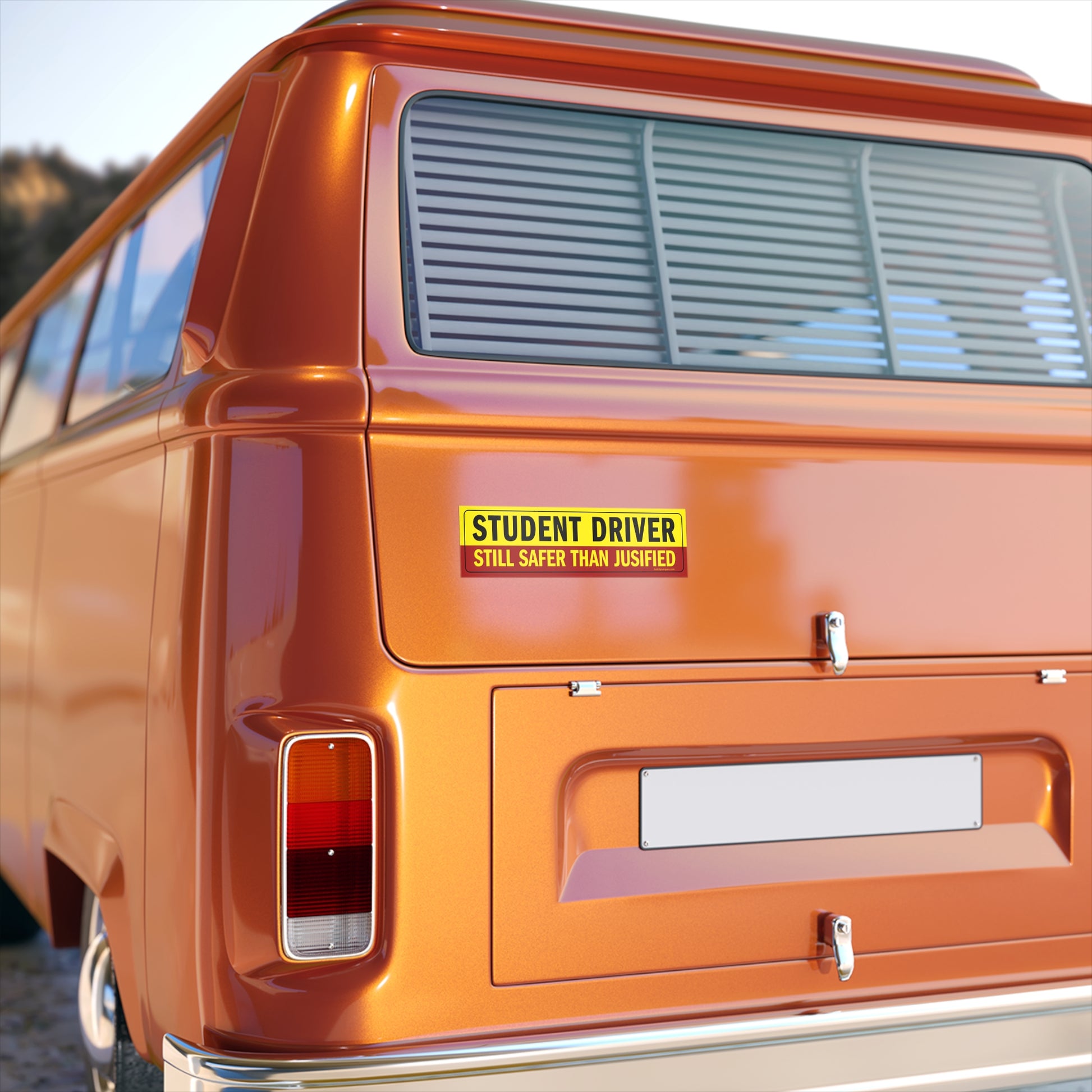 Stickers - Student Driver JUSIFIED