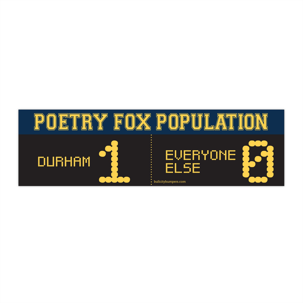 Stickers -  Poetry Fox