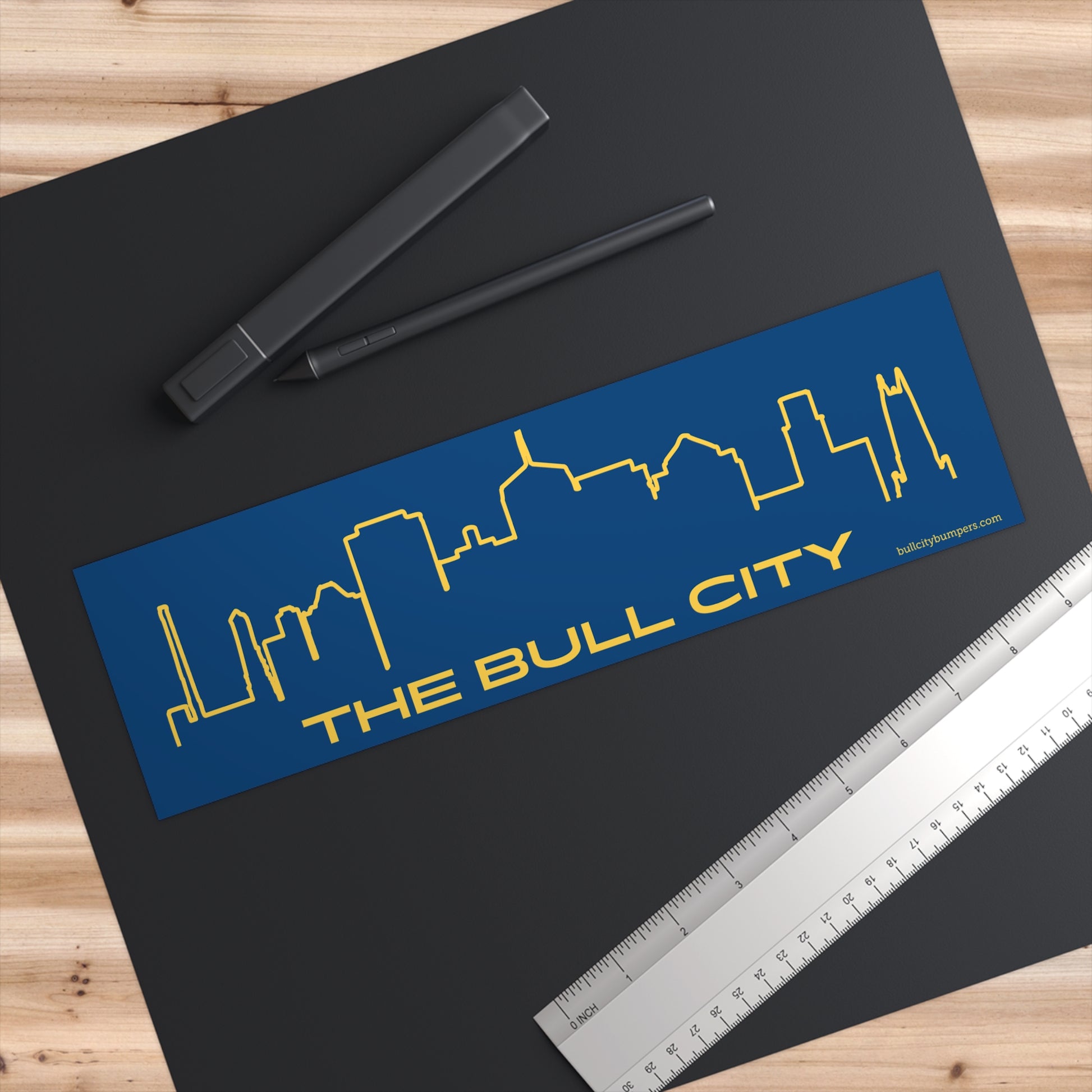 Stickers - The Bull City Skyline